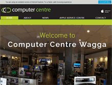 Tablet Screenshot of computercentre.com.au